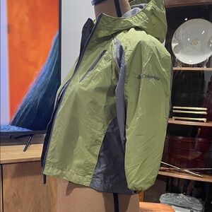 Columbia Olive and Charcoal Hooded Jacket